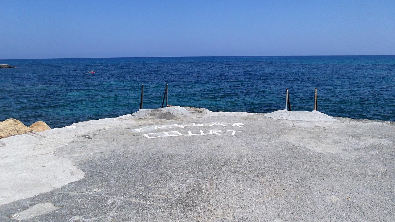 Kasgar Court Hotel Agia Varvara ภายนอก รูปภาพ